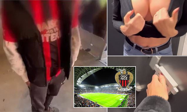 French club Nice will take legal action after PORN film is made inside stadium DURING January match | Daily Mail Online