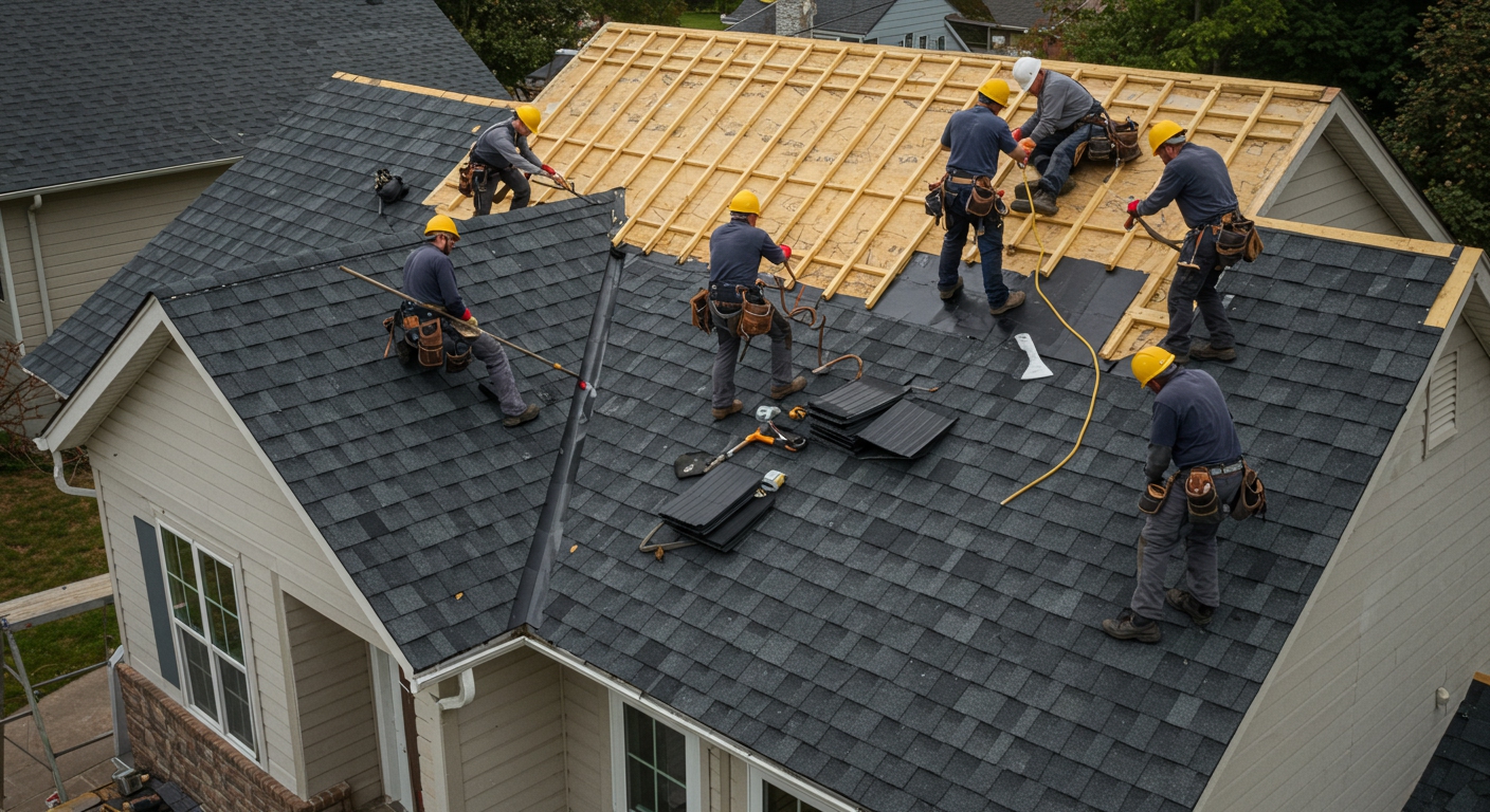 Er construction and roffing